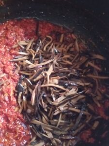 add ugba to the sauce