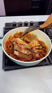 add your mackerel fish