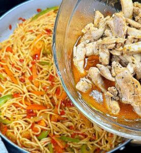 add stir fried chicken breast 