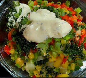 mix everything together