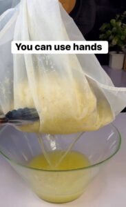 press to extract juice