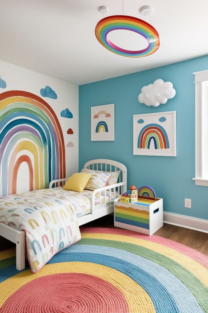  Add a Rainbow Rug