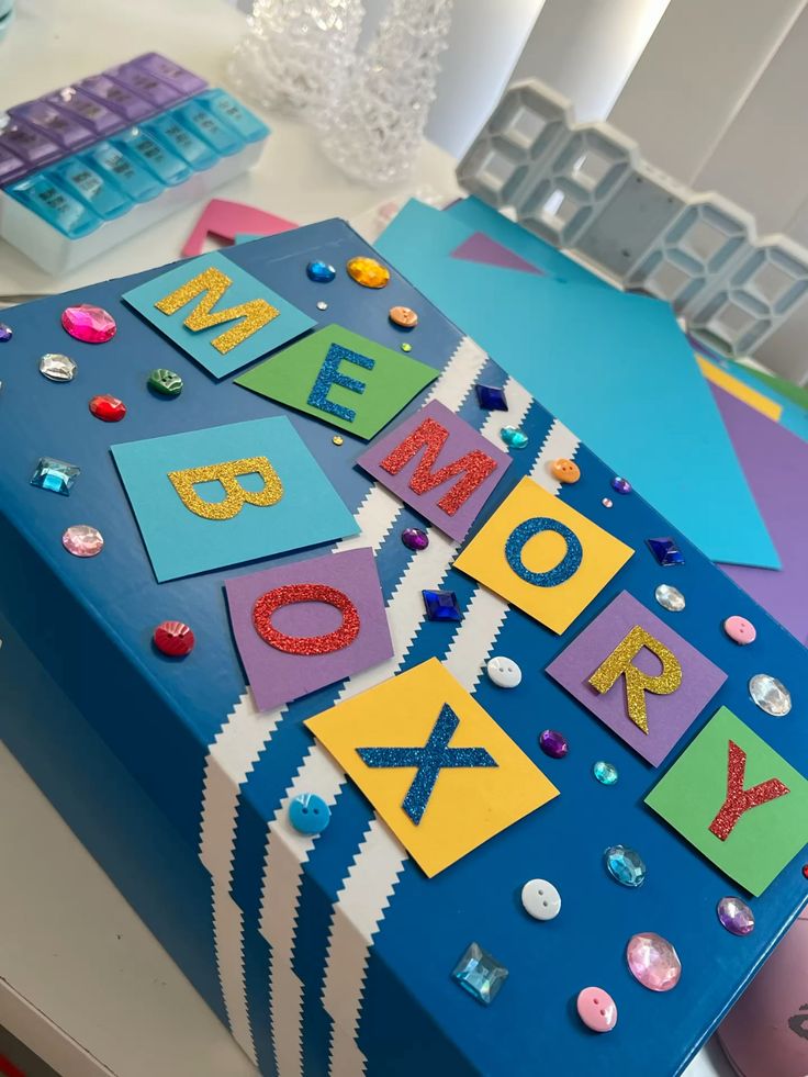 Create a Back-to-School Memory Box