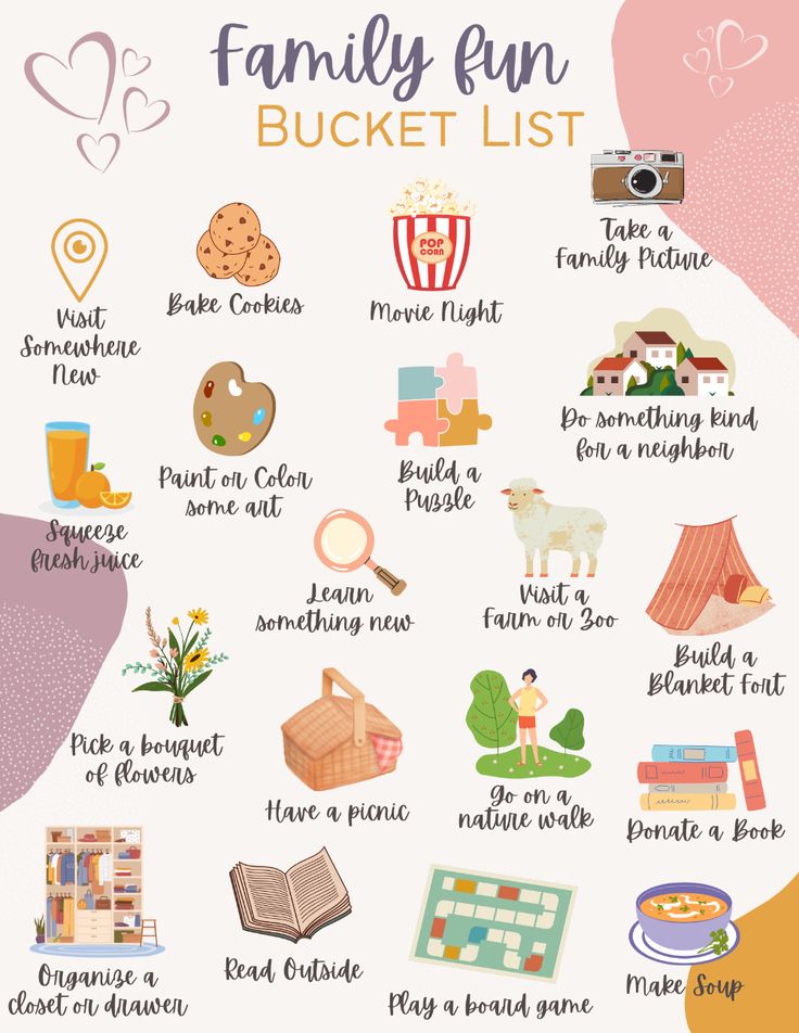 Create a Family Bucket List