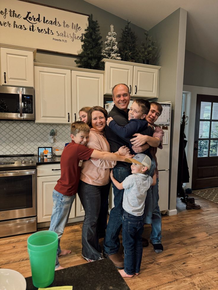 Create a Family Cheer Before Leaving