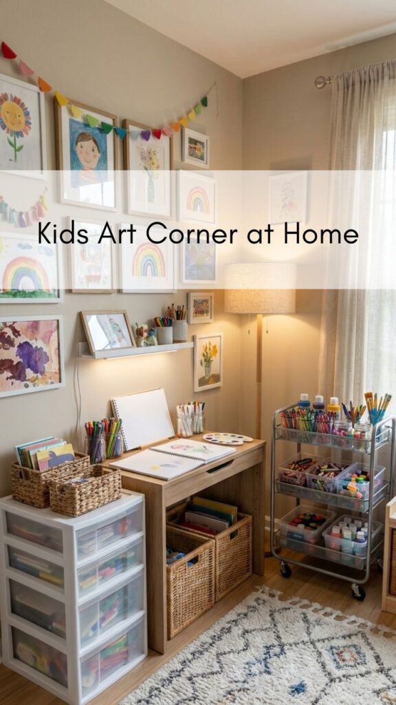 Create an Art Supply Station