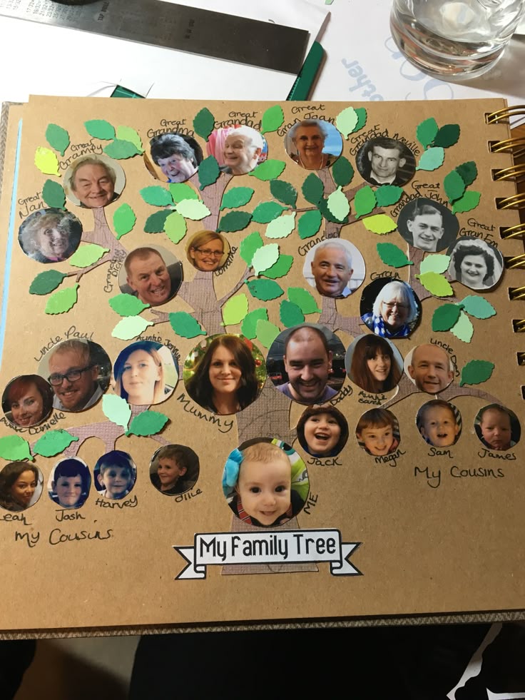 Design a Family Scrapbook