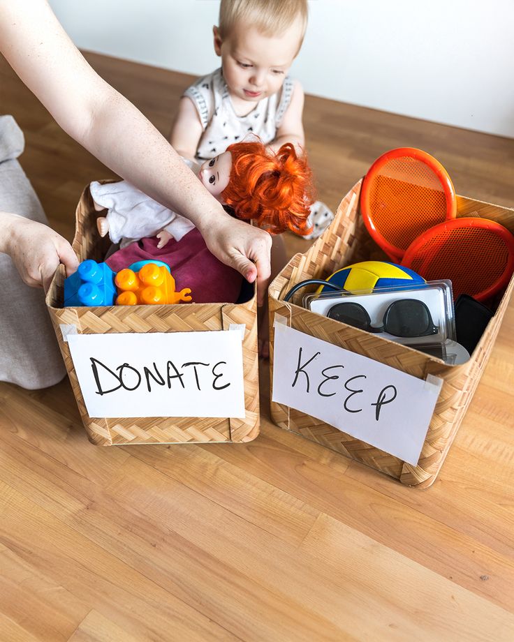 Keep a Donation Box in the Closet