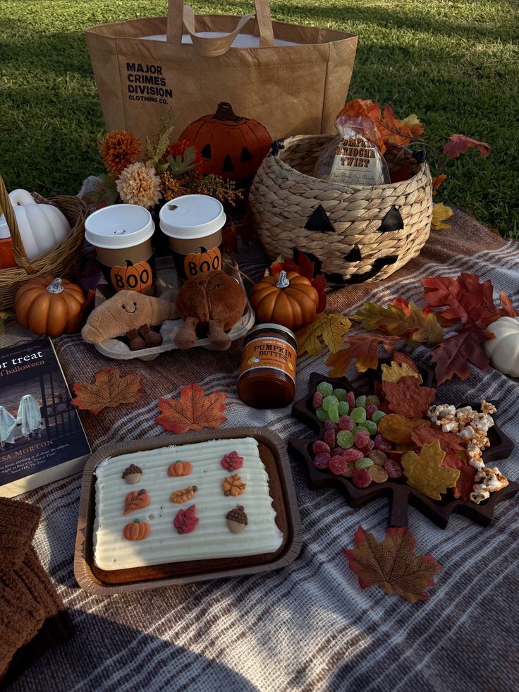 End with a Cozy Pumpkin Picnic