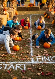 Host a Pumpkin Relay Race