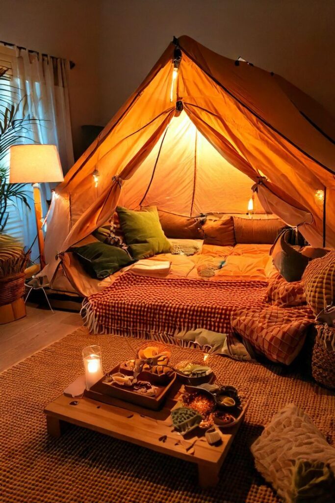 Indoor Camping Adventure
