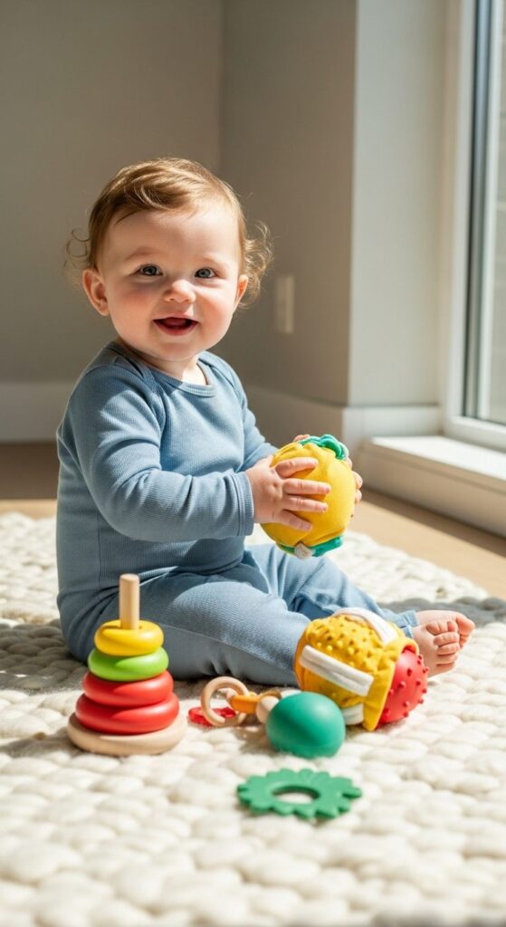 TODDLER PLAYING