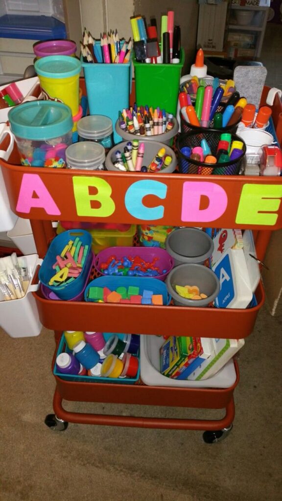  Use Rolling Storage Carts