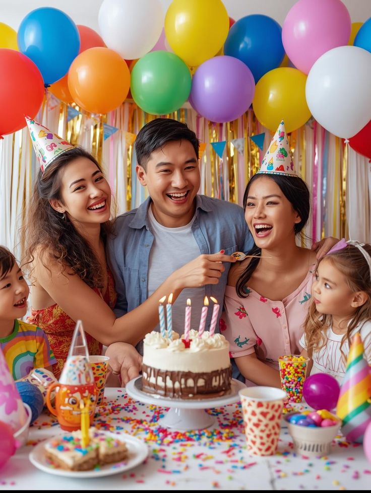 joyful family birthday tradition