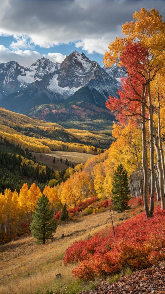 Autumn Mountain Landscape