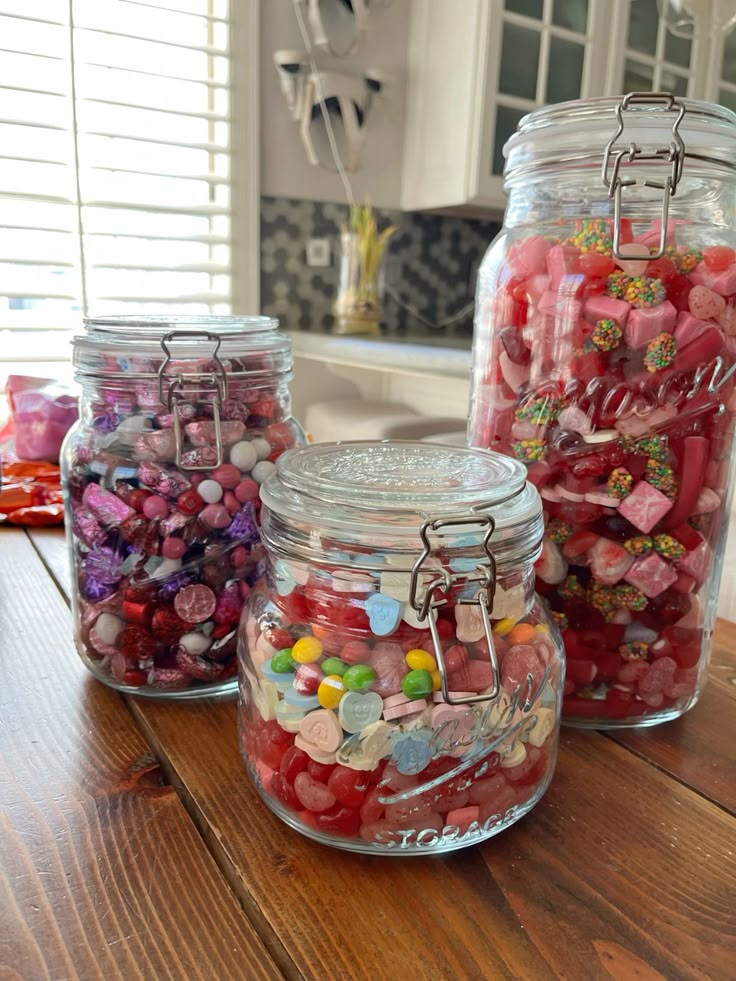 Mason Jar Candy Buffet Jar