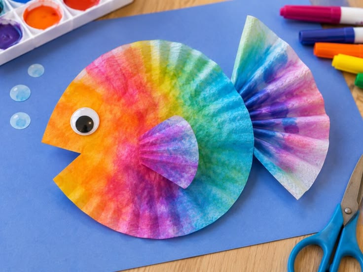 Coffee Filter Fish