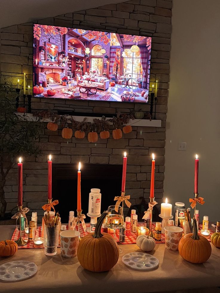 Cozy Fall Movie Birthday