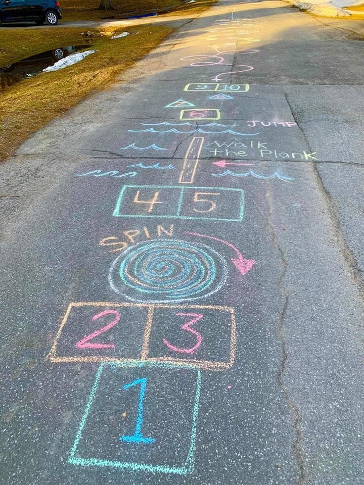 Draw With Sidewalk Chalk