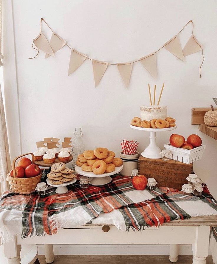 Fall Baking Birthday Party
