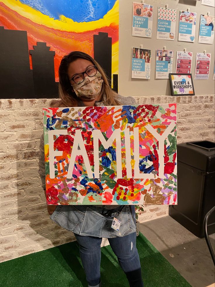 Family Collaborative Painting