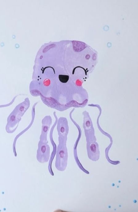 Handprint Octopus
