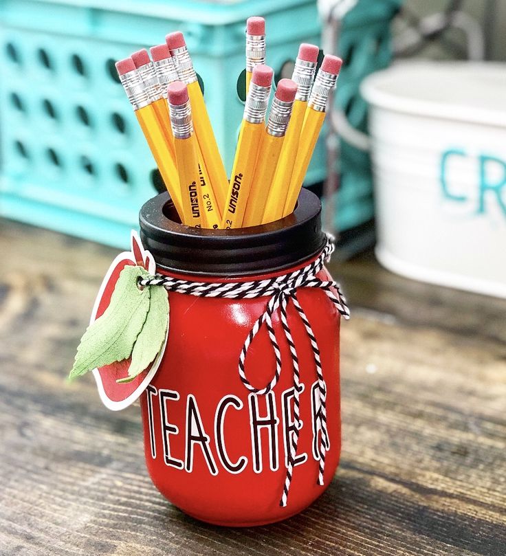 Mason Jar Teacher Gift