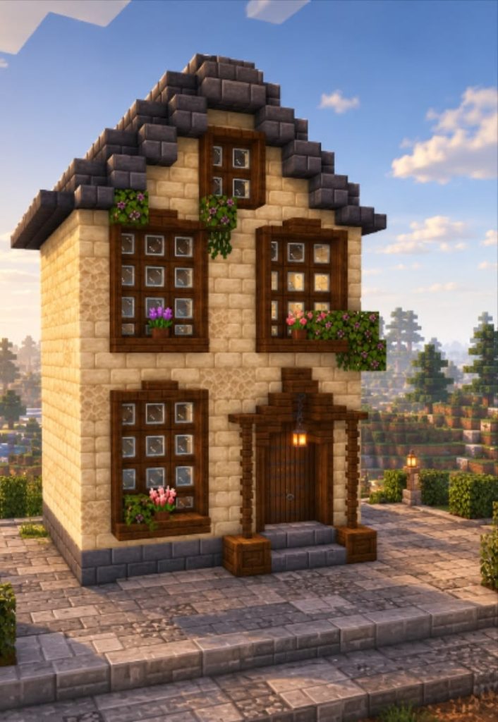 Minecraft Block House