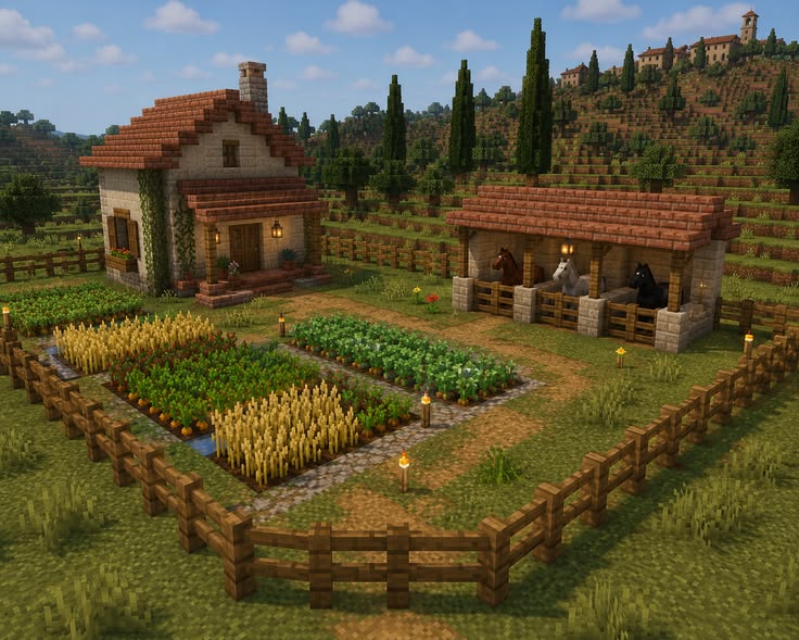Minecraft Farm