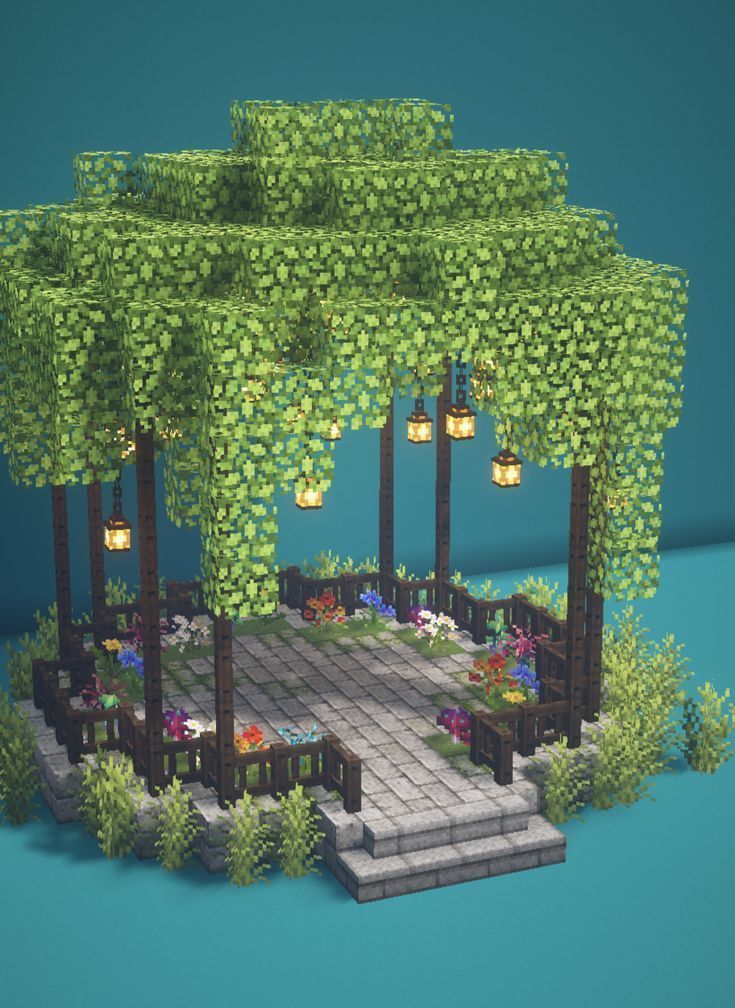 Minecraft Mini Garden