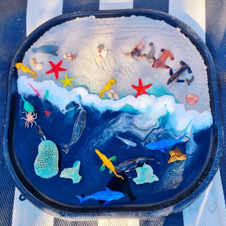 Ocean Adventure Sensory Bin
