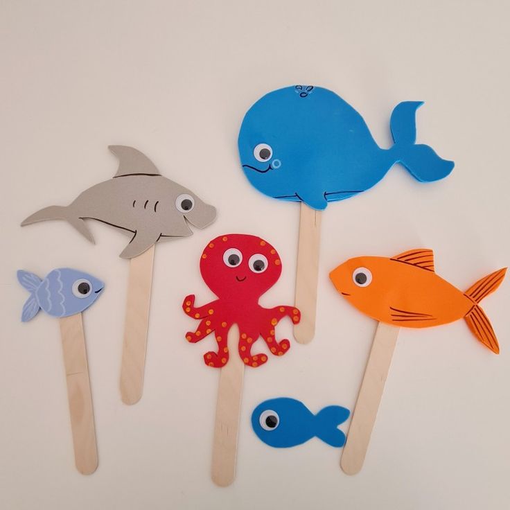 Ocean Animal Puppets