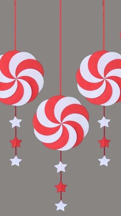 Paper Holiday Decorations
