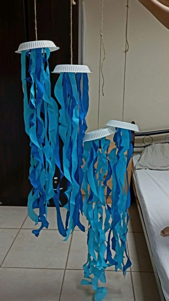 Paper Plate Jellyfish