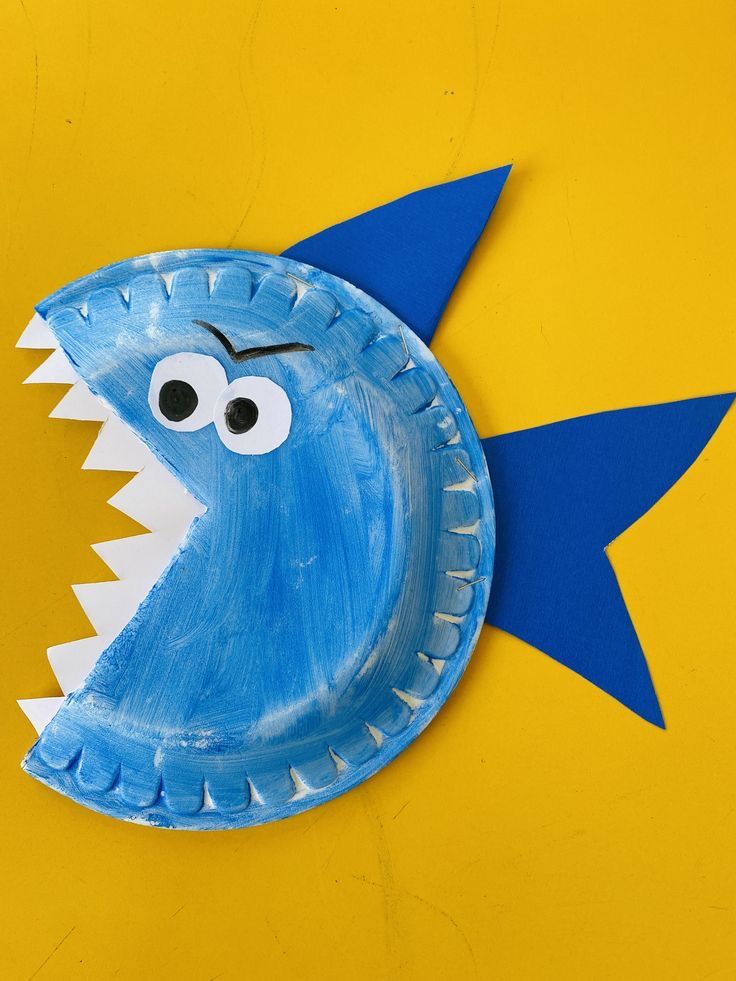 Paper Plate Shark