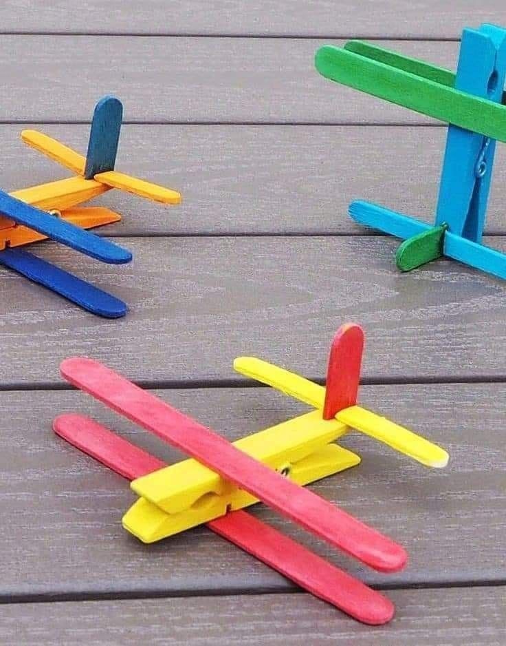 Popsicle Stick Airplane