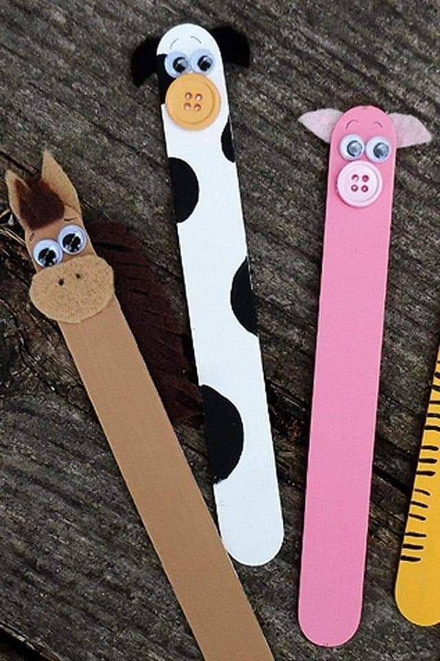 Popsicle Stick Farm Animals