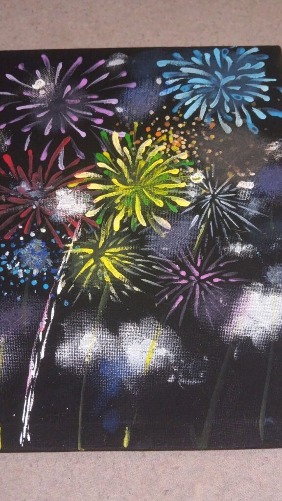 Q-Tip Fireworks