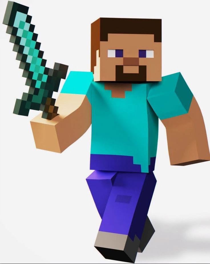 Minecraft Steve Character