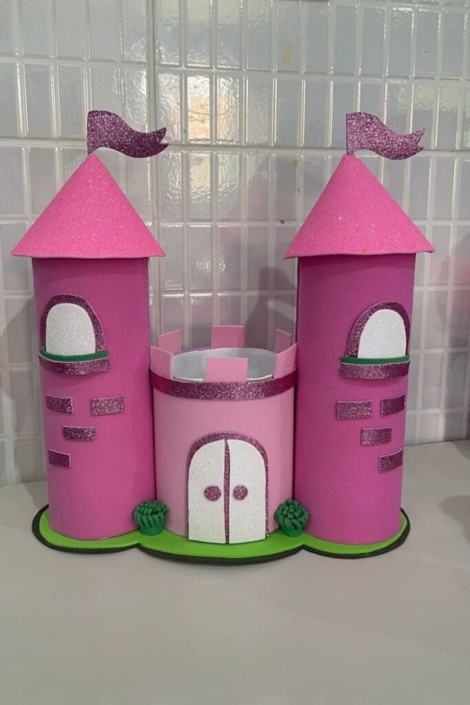 Toilet Paper Roll Castle Towers