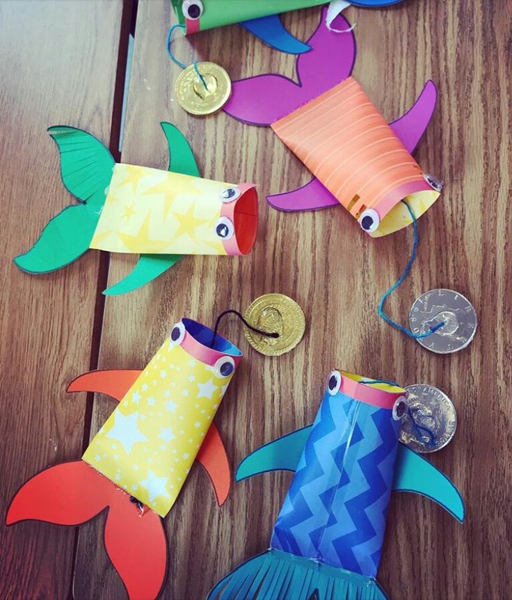 Toilet Paper Roll Fish