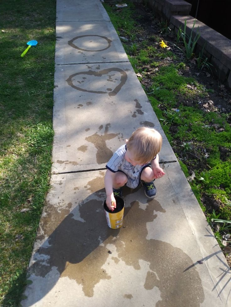Paint With Water Outdoors