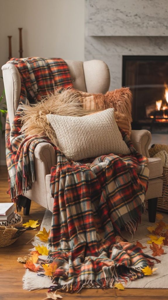 Add a Cozy Throw Blanket