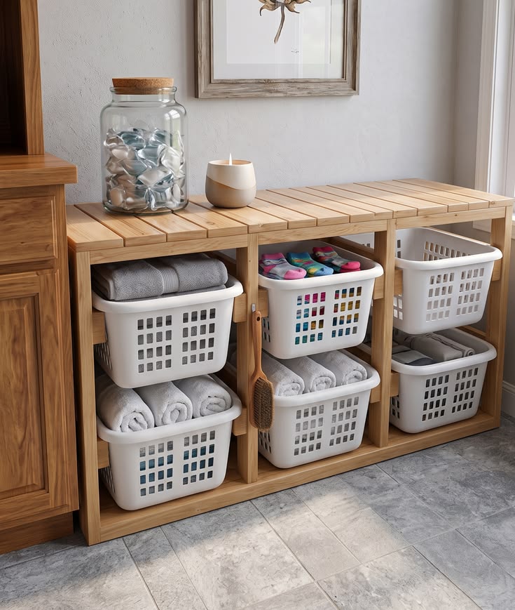Add a Laundry Sorting Station