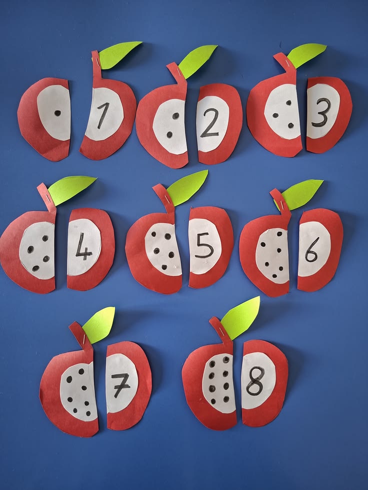 Apple Seed Counting Activity