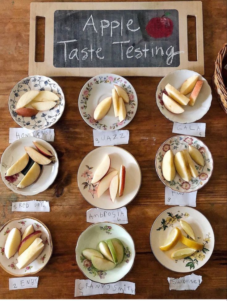 Apple Taste-Test Activity