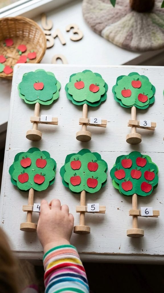 Apple Tree Number Match