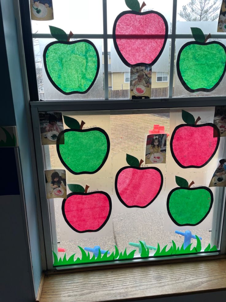 Apple Suncatcher Craft