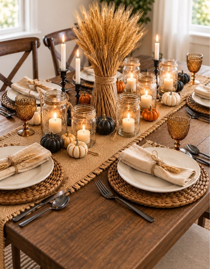 Create a Harvest-Inspired Table