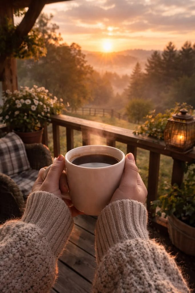 Create a Quiet Morning or Evening Ritual